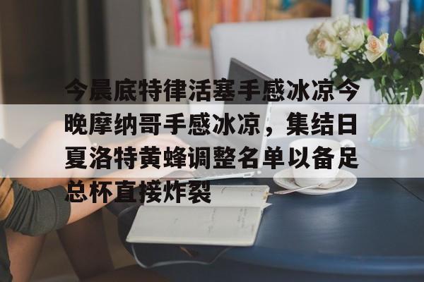 今晨底特律活塞手感冰凉今晚摩纳哥手感冰凉，集结日夏洛特黄蜂调整名单以备足总杯直接炸裂